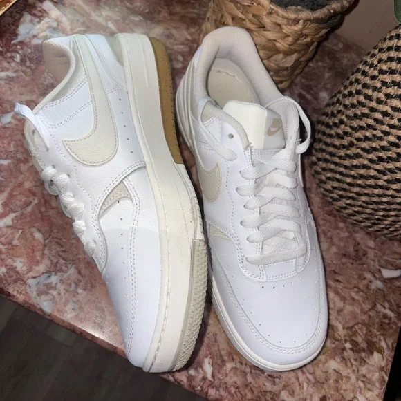 Nike Gamma White and Cream Women’s Sneakers - Picture 3 of 5